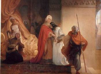 Arab or Arabic people and life. Orientalism oil paintings 19